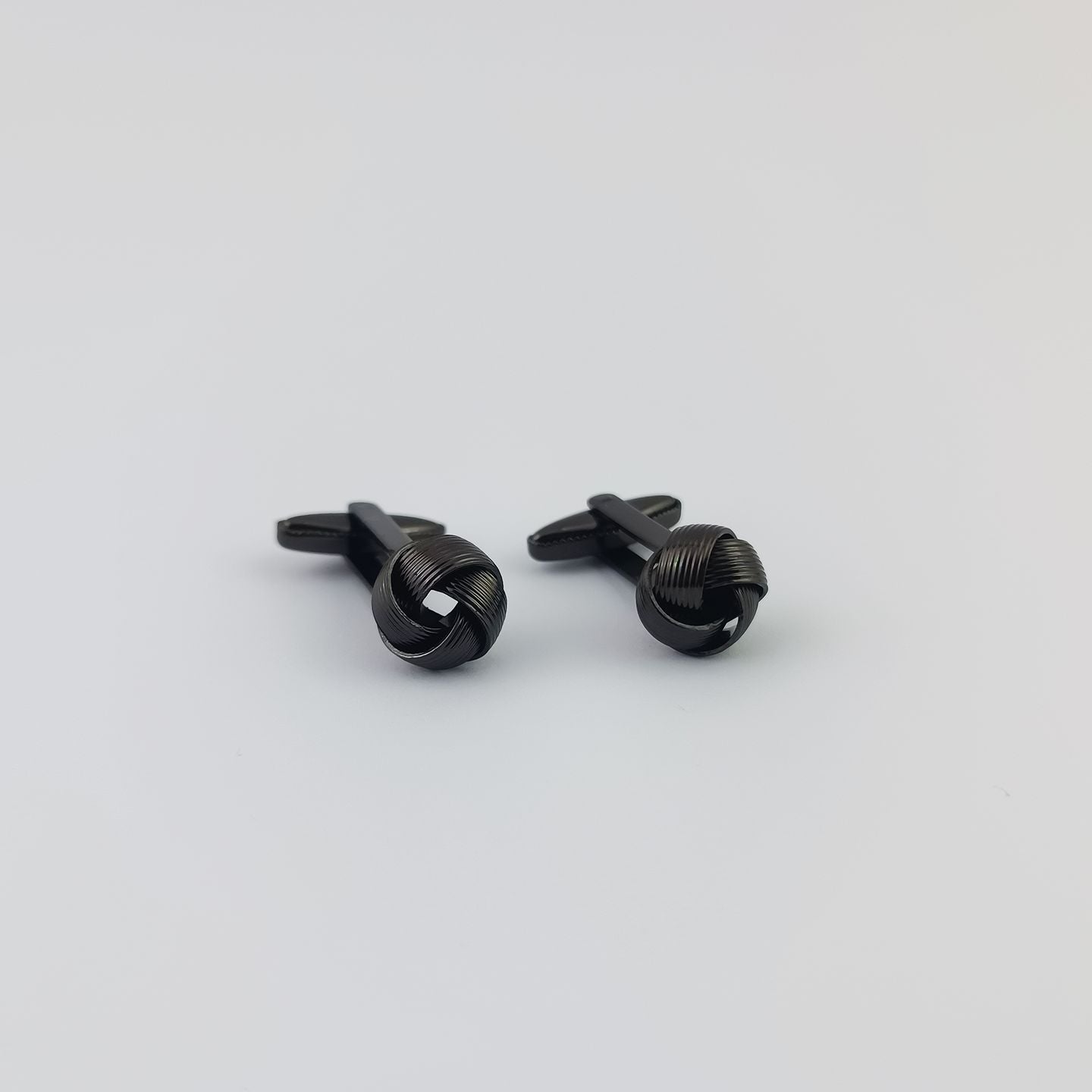 Elegant Black Cufflinks
